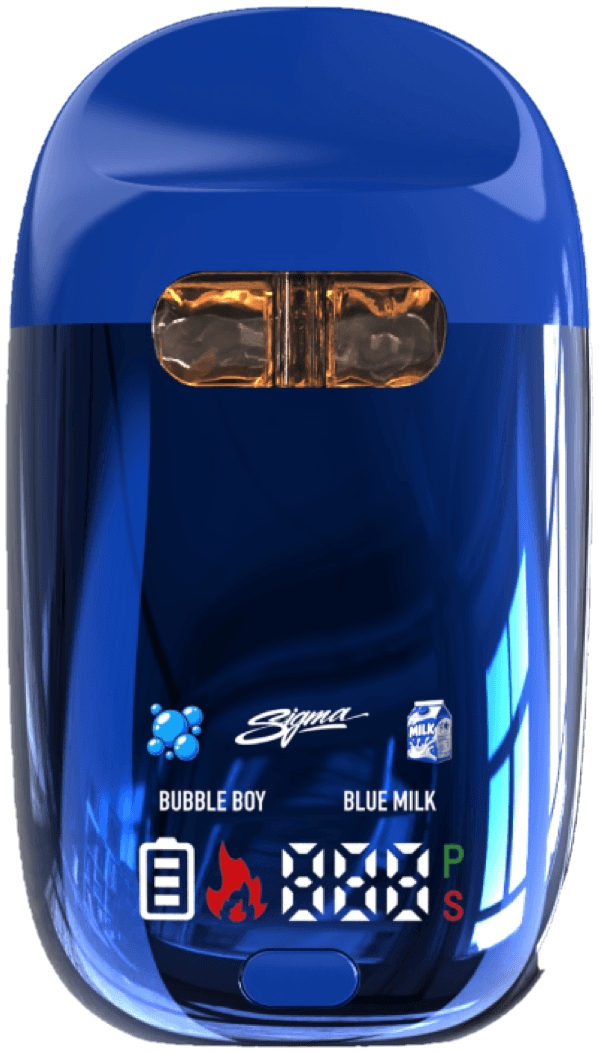 Bubble Boy x Blue Milk Sigma V3 device