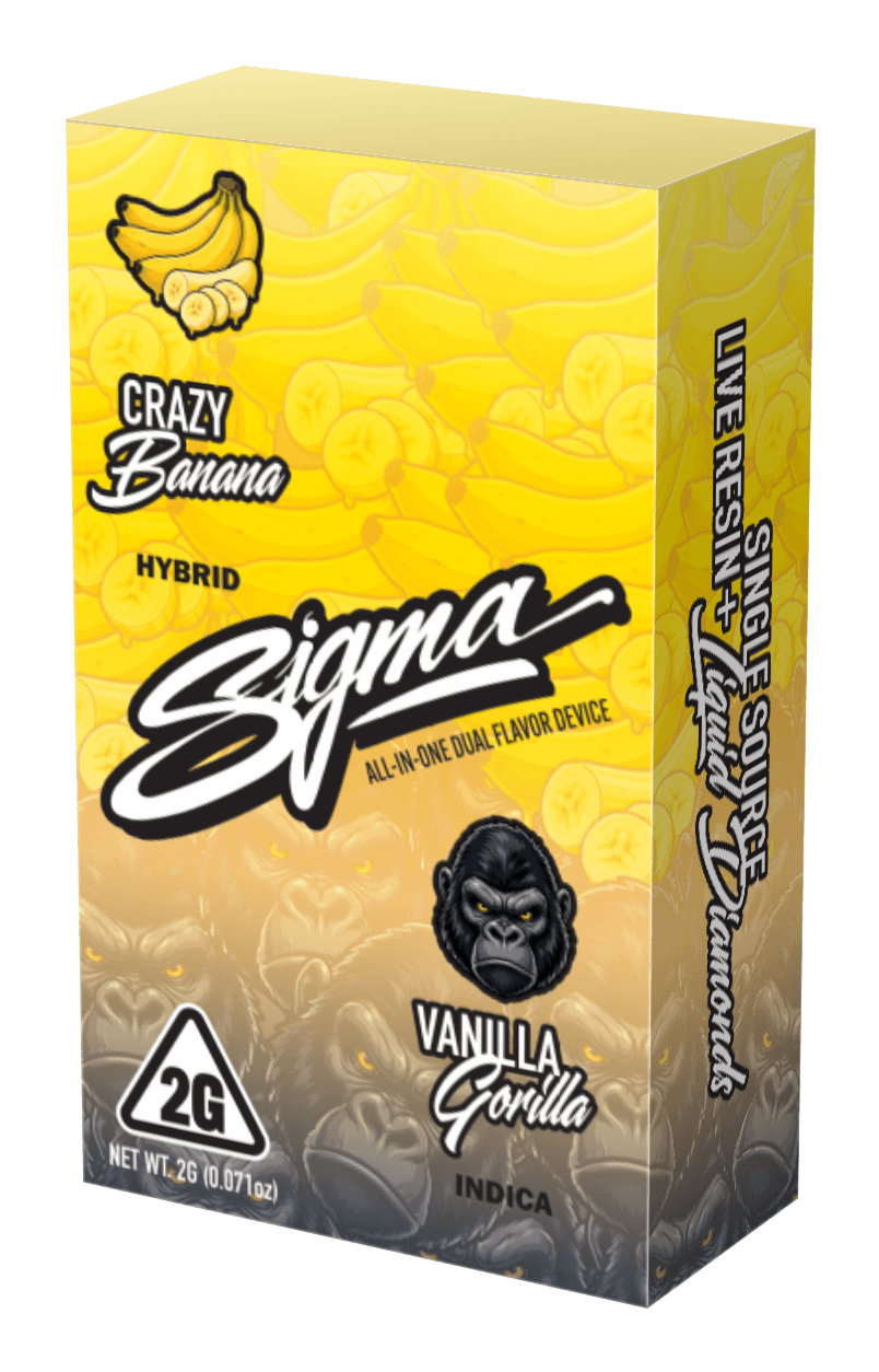 Crazy Banana x Vanilla Gorilla Sigma V3 sleeve