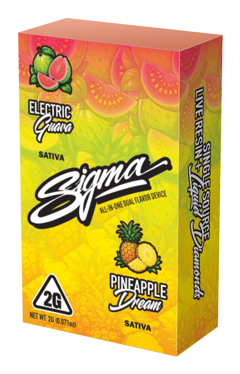 Electric Guava x Pineapple Dream Sigma V3 sleeve