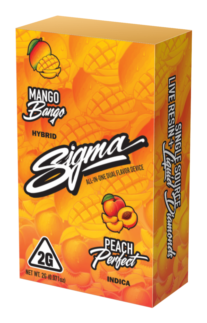 Mango Bango x Peach Perfect Sigma V3 sleeve