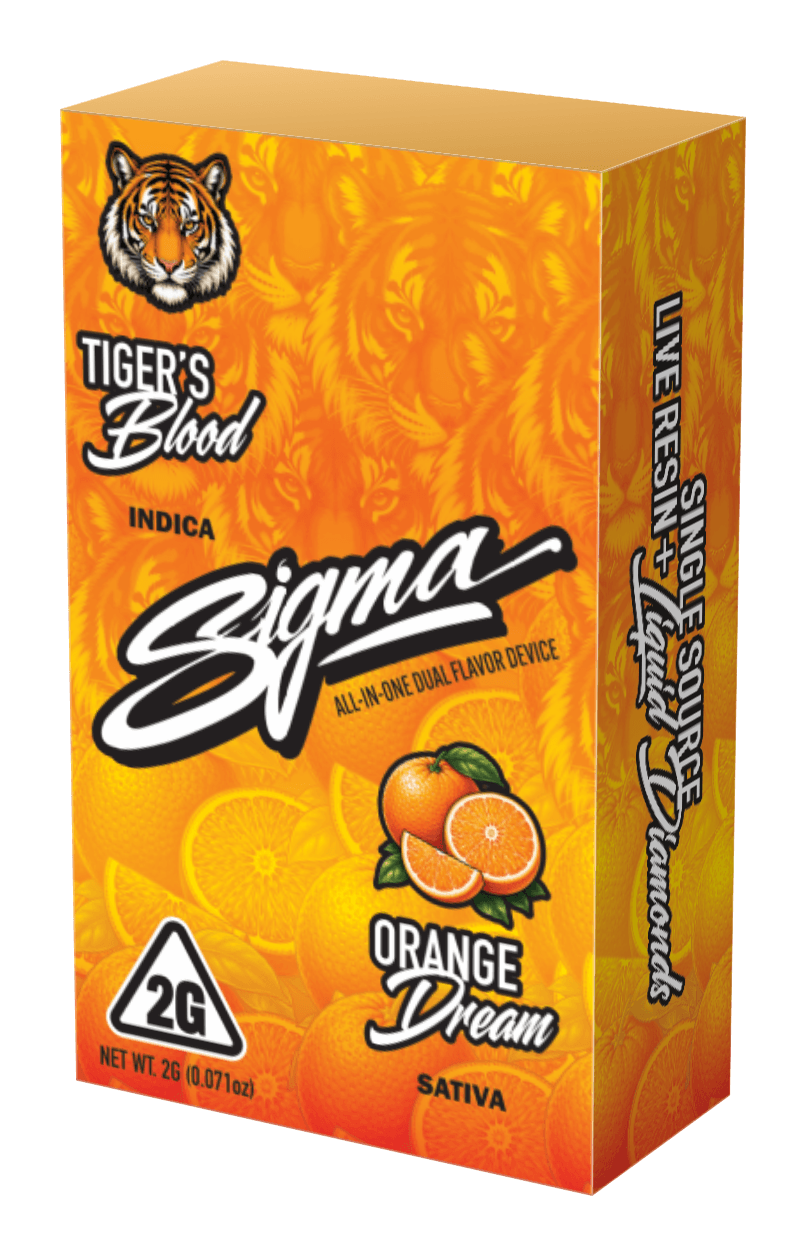 Tiger's Blood x Orange Dream Sigma V3 sleeve